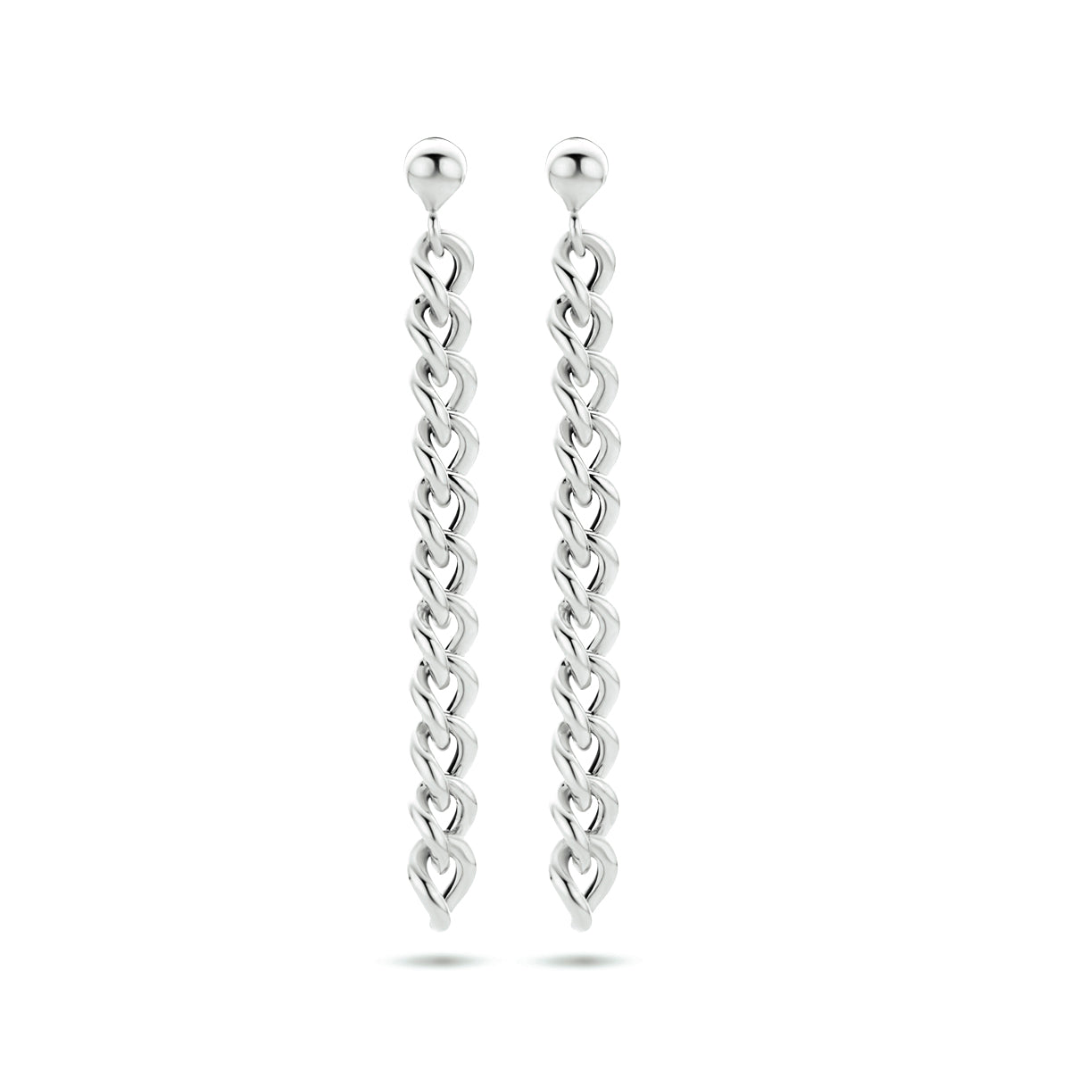 oorhangers schakel zilver gerhodineerd