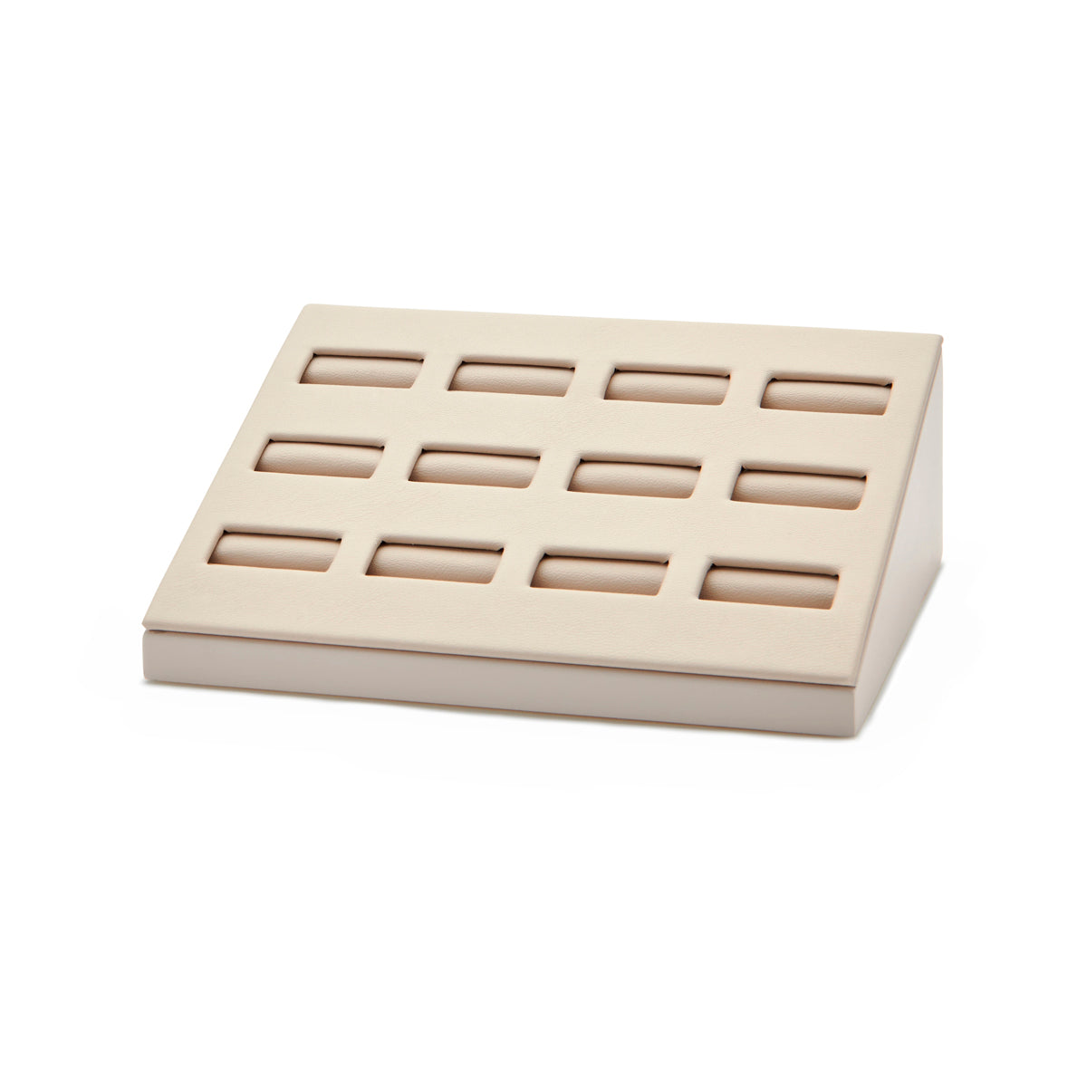 Ringdisplay beiges POS-Material