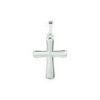 Anhänger Kreuz Silber rhodiniert