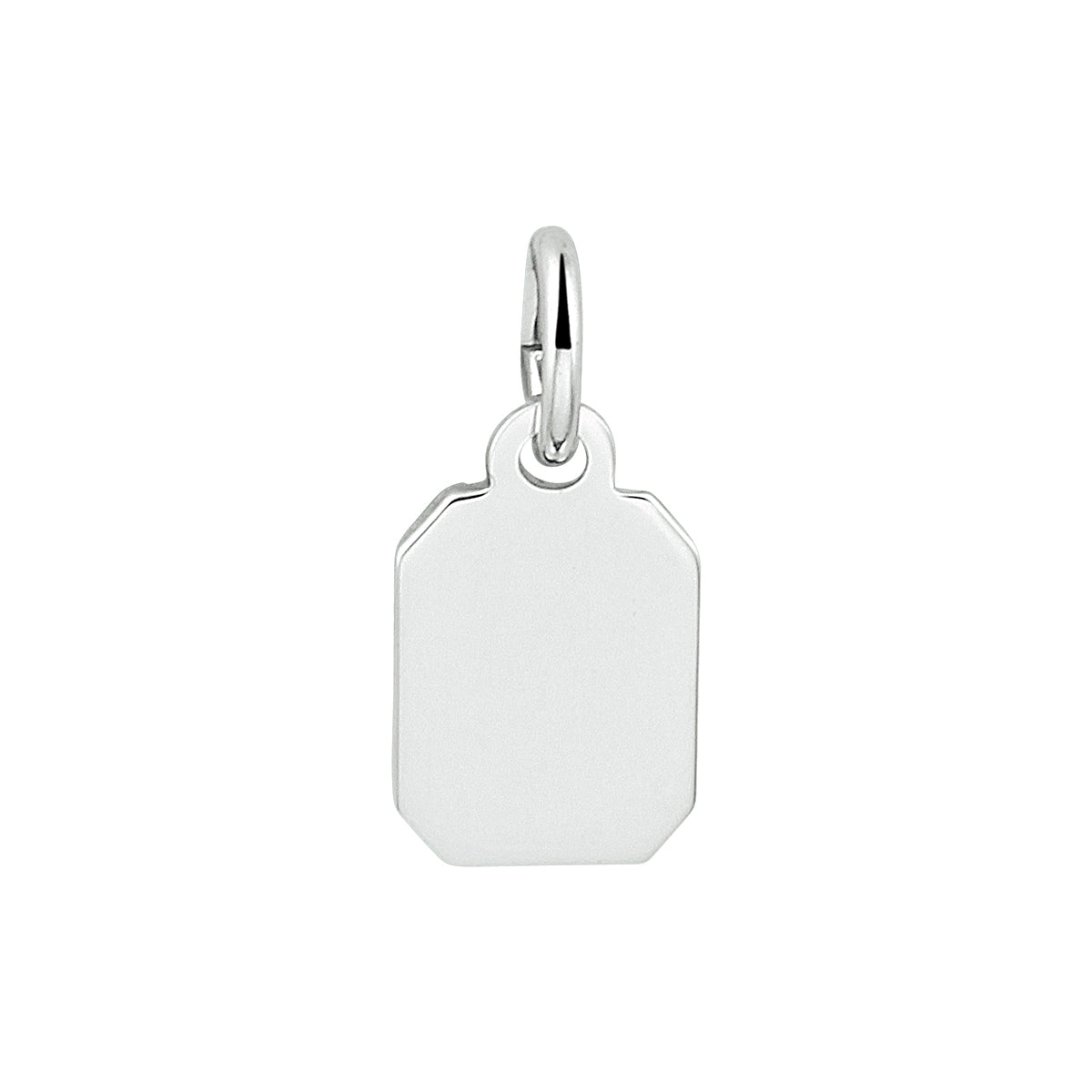 Gravuranhänger Silber rhodiniert