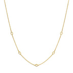 9k collier 41 - 43 - 45 cm 9K geel