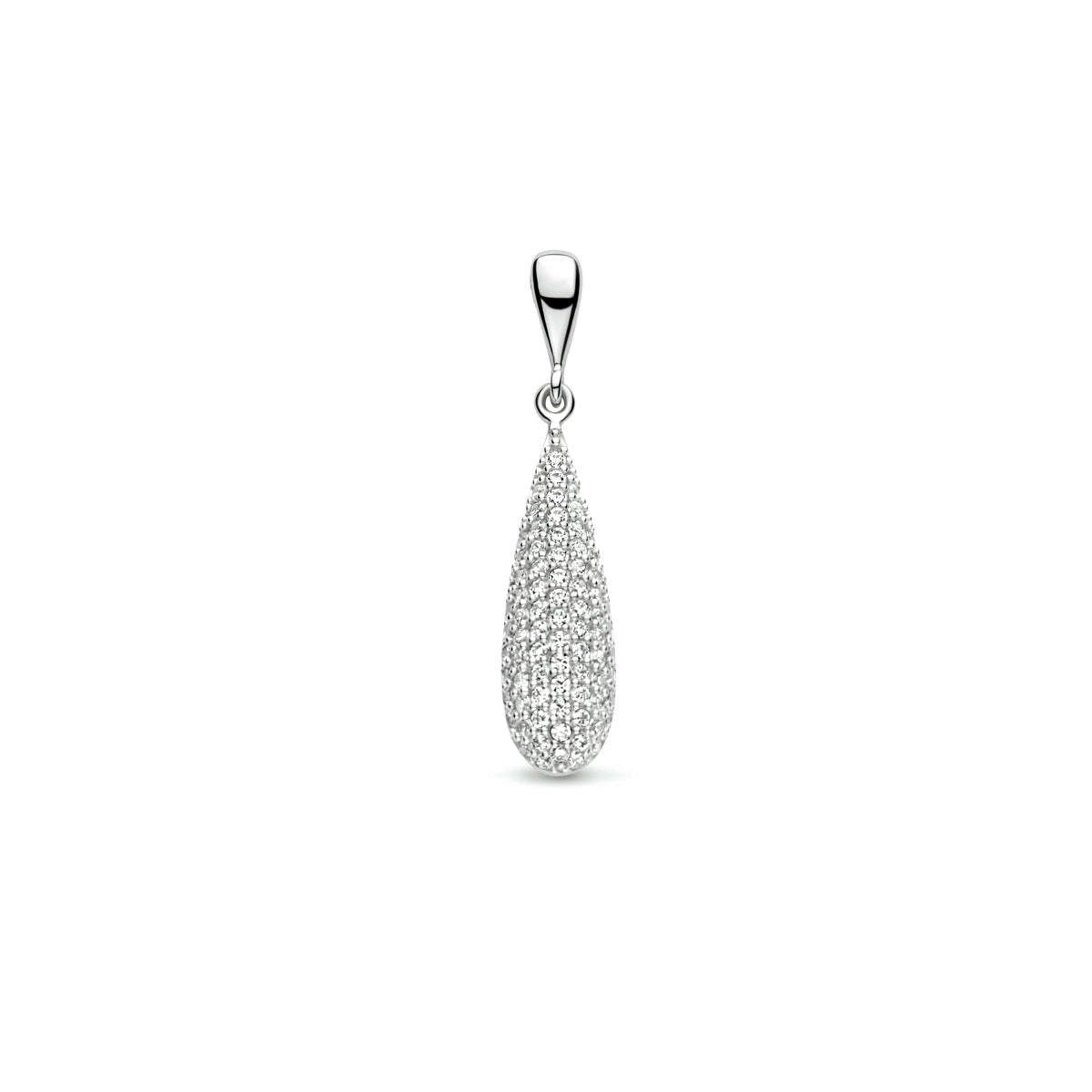 hanger zirkonia zilver gerhodineerd