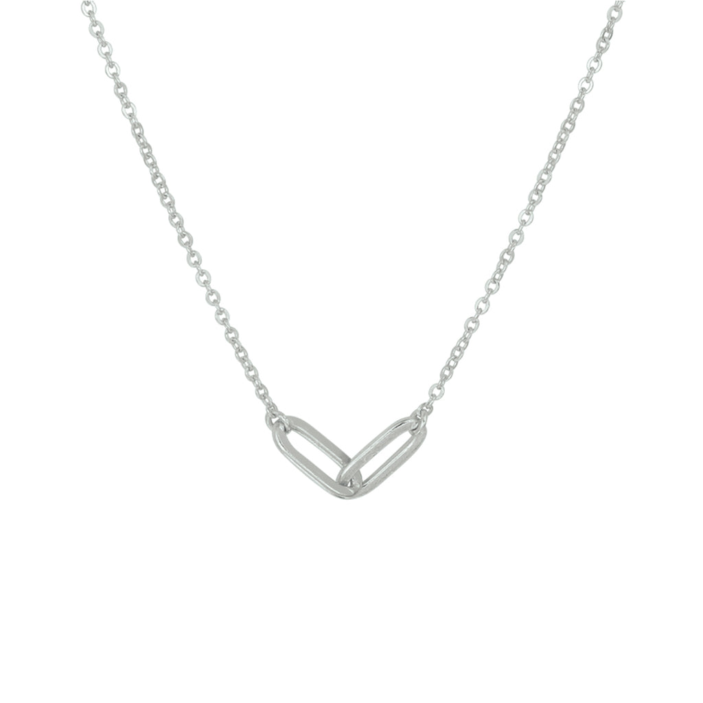 Halskette 1,2 mm 41 + 4 cm Silber rhodiniert