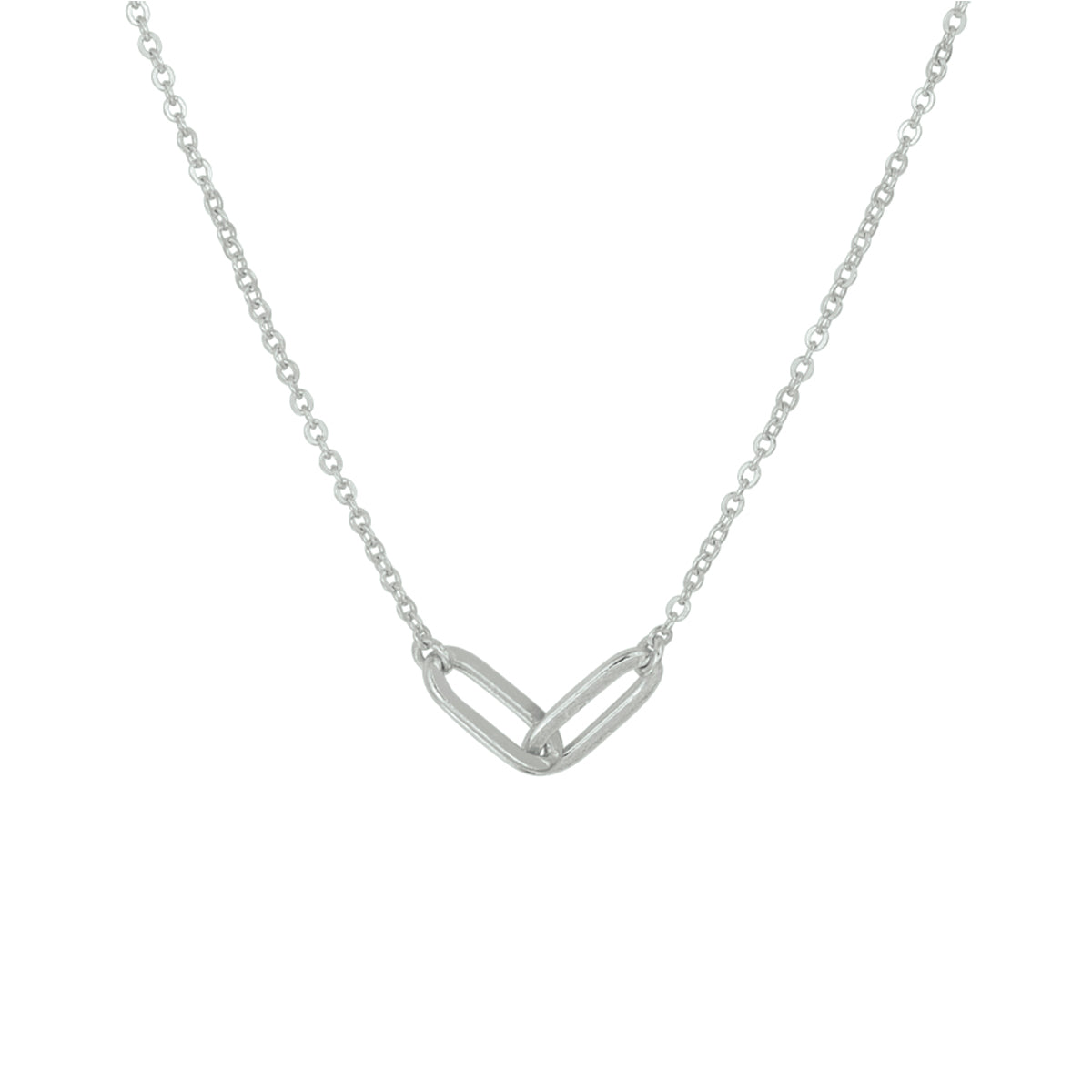 Halskette 1,2 mm 41 + 4 cm Silber rhodiniert