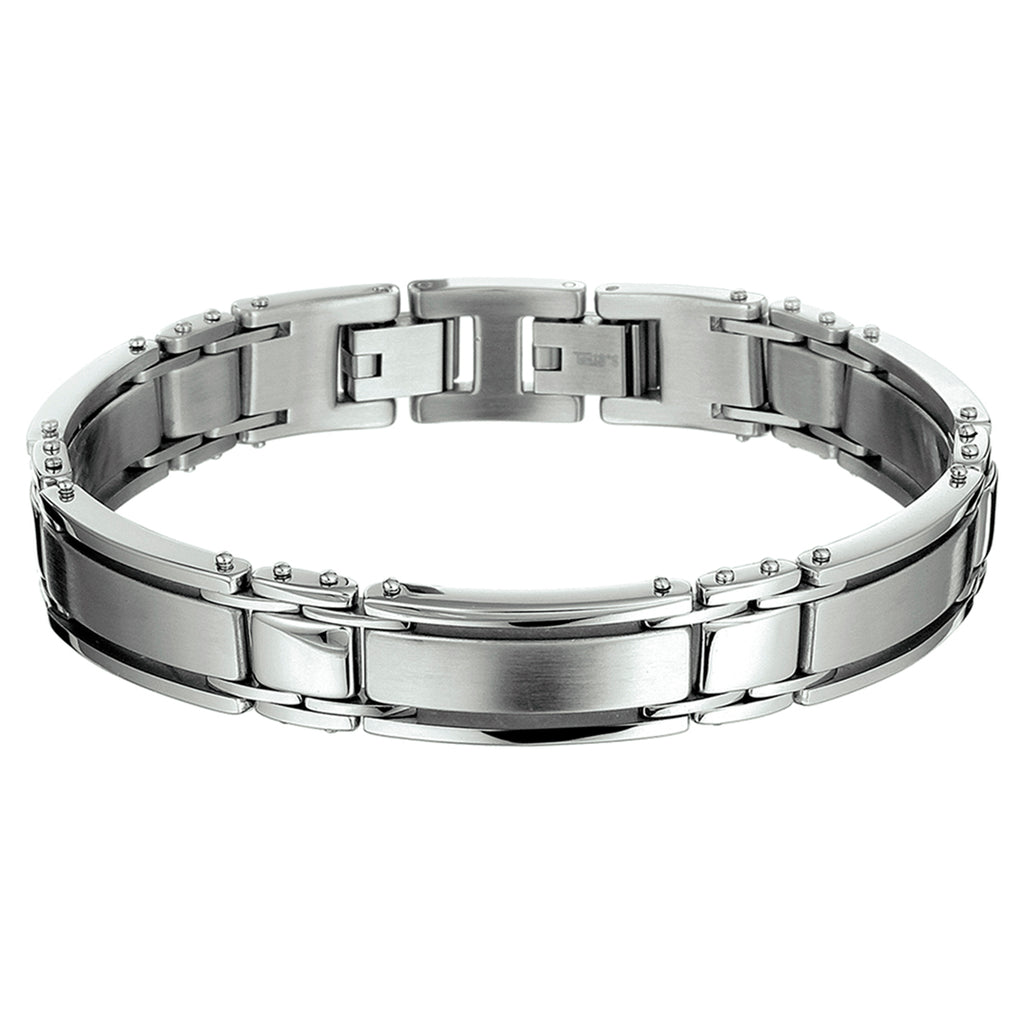 Armband poly/matt 11 mm 21 cm Edelstahl