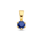 9k hanger met geboortesteen 9,5 mm 9K geel