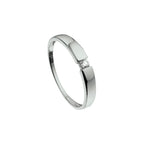 Ring Zirkonia 14K Weißgold