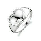 Ring Herz Silber rhodiniert