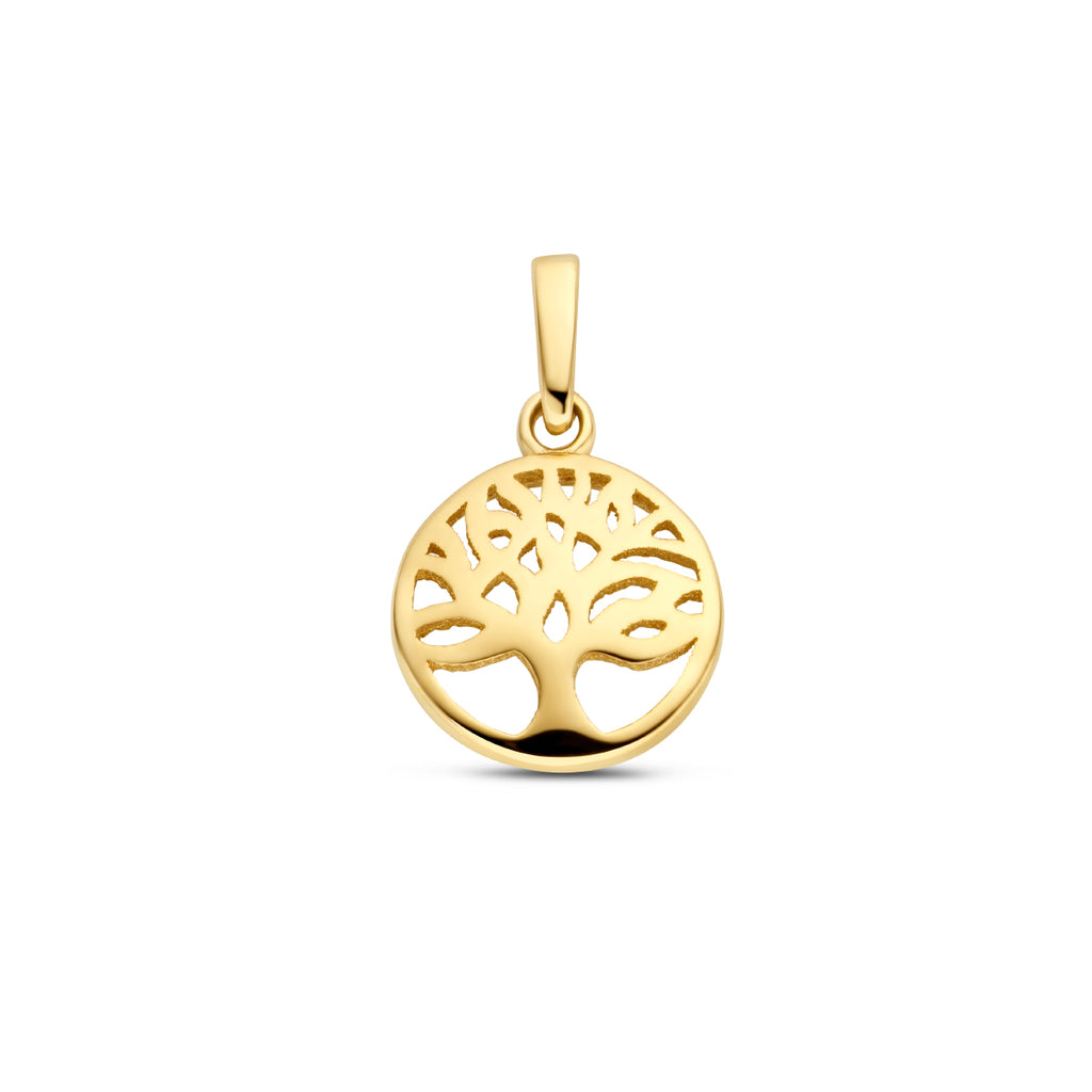 hanger levensboom 14K geelgoud
