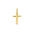 hanger kruis 28 mm 14K geelgoud