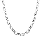 Halskette Anker 10 mm 43 cm Silber rhodiniert