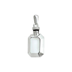 urnhanger 17,5 mm zilver gerhodineerd