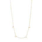 Halskette Love 38 - 40 - 42 cm 14K Gelbgold