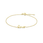 armband love 16,5 ��� 17,5 ��� 18,5 cm 14K geelgoud