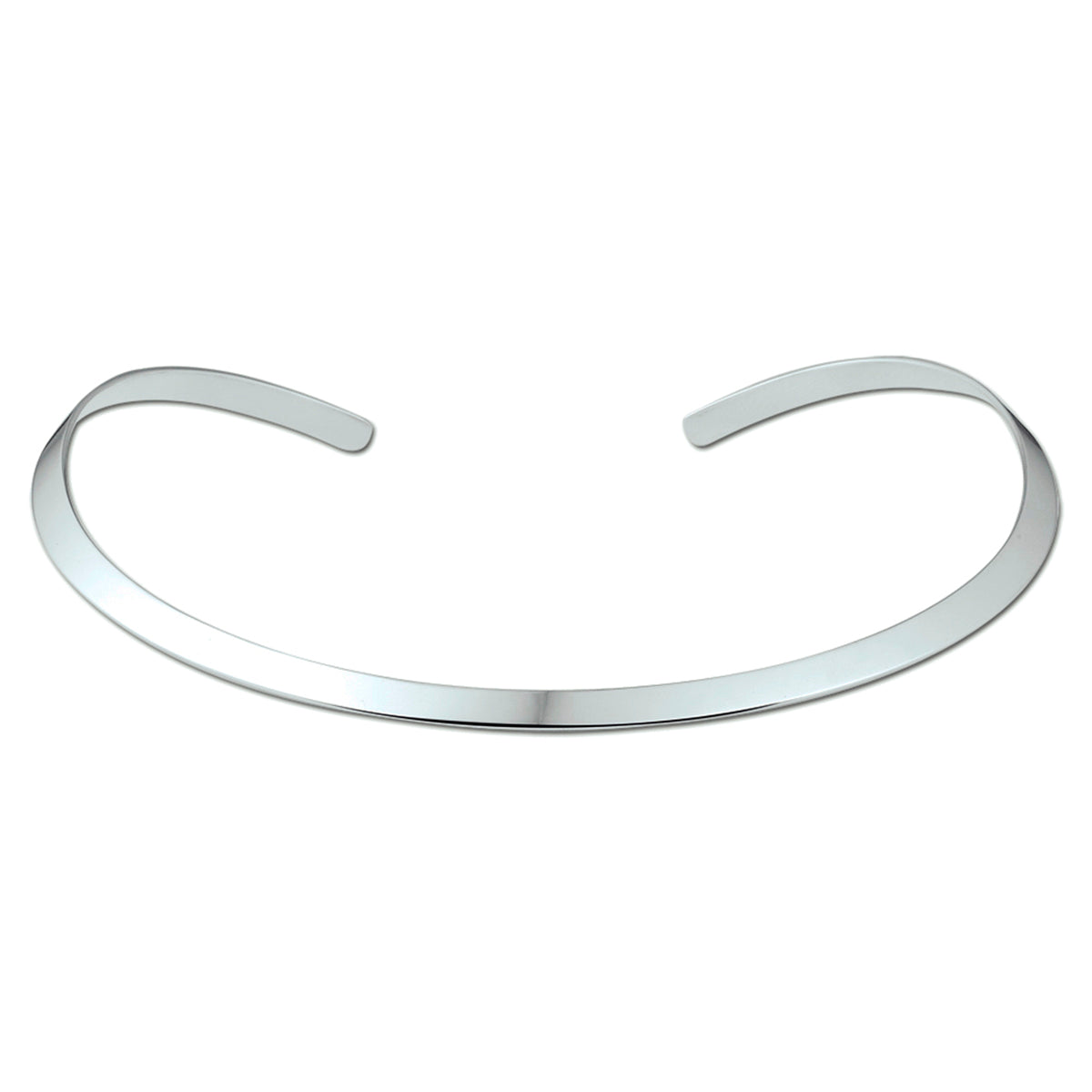 collier spang zilver wit