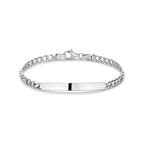 graveerarmband zilver gerhodineerd