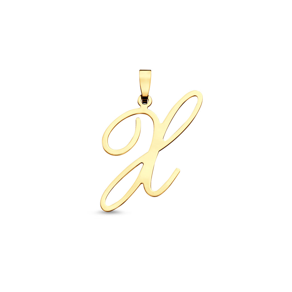 Anhänger Buchstabe 14K Gelbgold