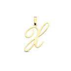 Anhänger Buchstabe 14K Gelbgold