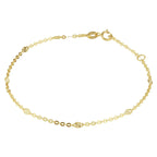 Armband 1,5 mm 16 - 18 cm 14K Gelbgold