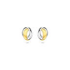 9k oorknoppen gestift 7,5 mm 9K geel