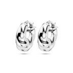 Ohrringe Silber rhodiniert