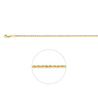 koord 2,1 mm 14K geelgoud