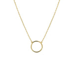 collier rondje 0,8 mm 40 - 44 cm 14K geelgoud