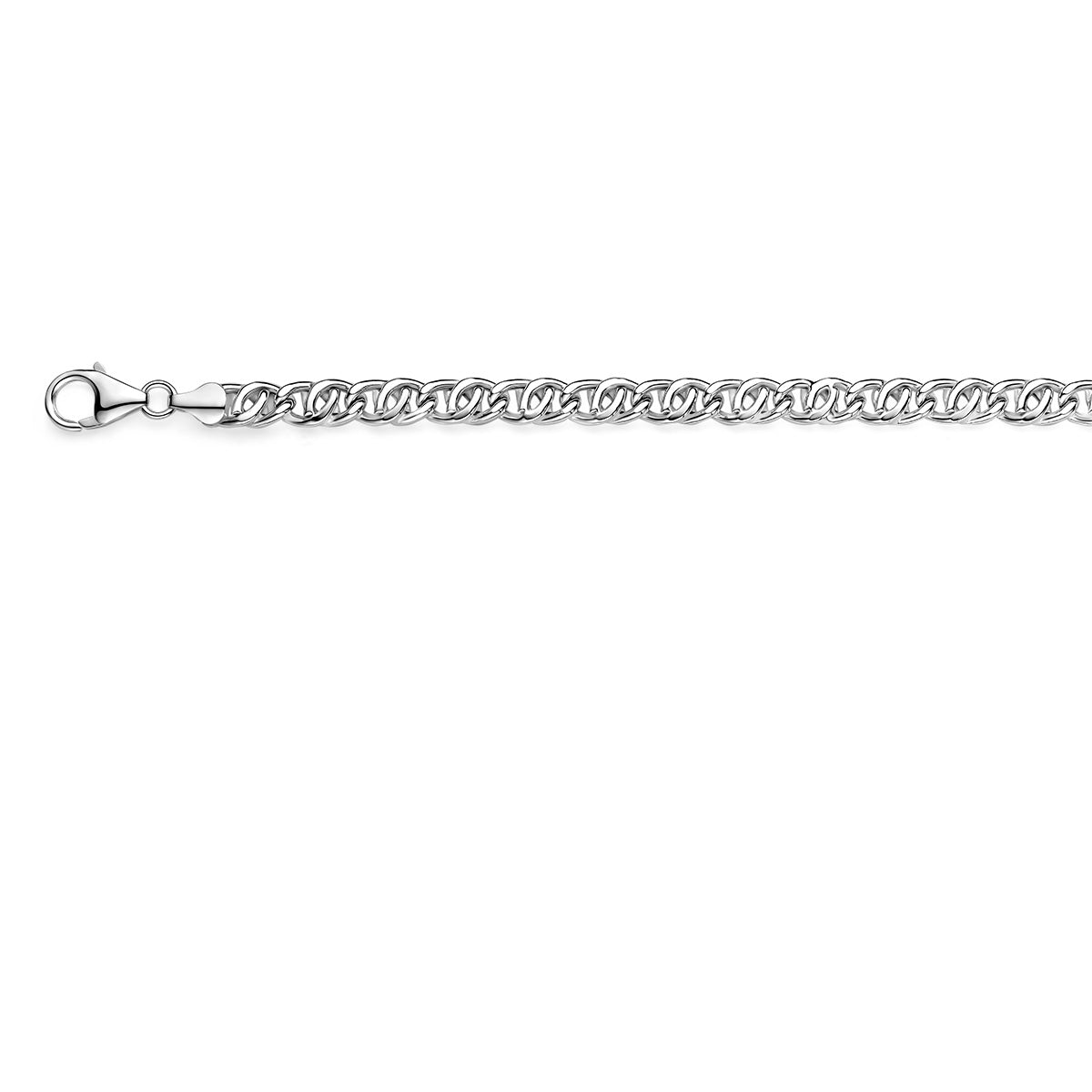 valkenoog 6,4 mm zilver wit