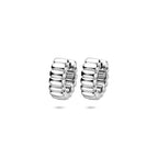klapoorringen 14 mm zilver gerhodineerd