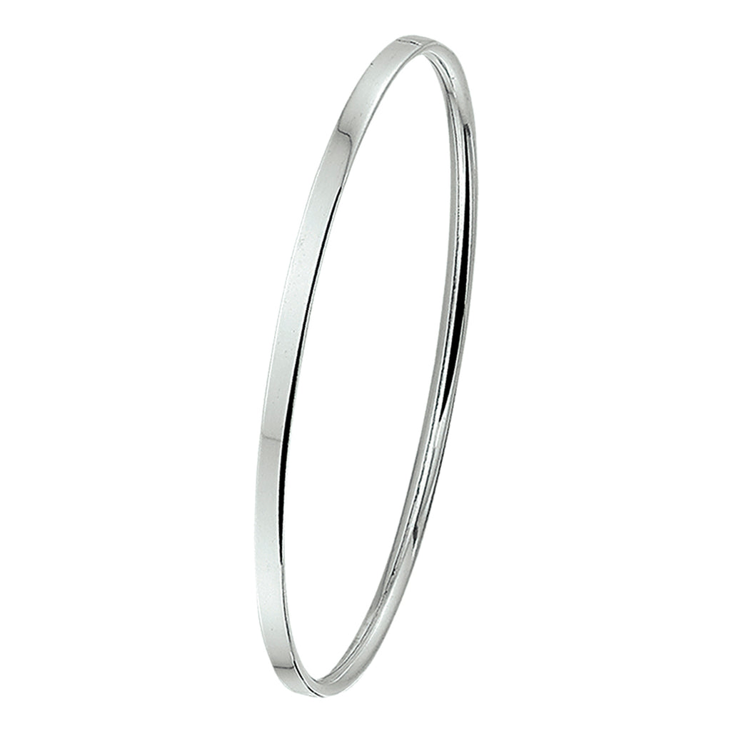bangle dop vlakke buis 3 x 60 mm zilver wit