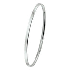 bangle dop vlakke buis 3 x 60 mm zilver wit