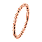 Beisteckring Kügelchen 585 Roségold