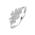 ring zirkonia zilver gerhodineerd