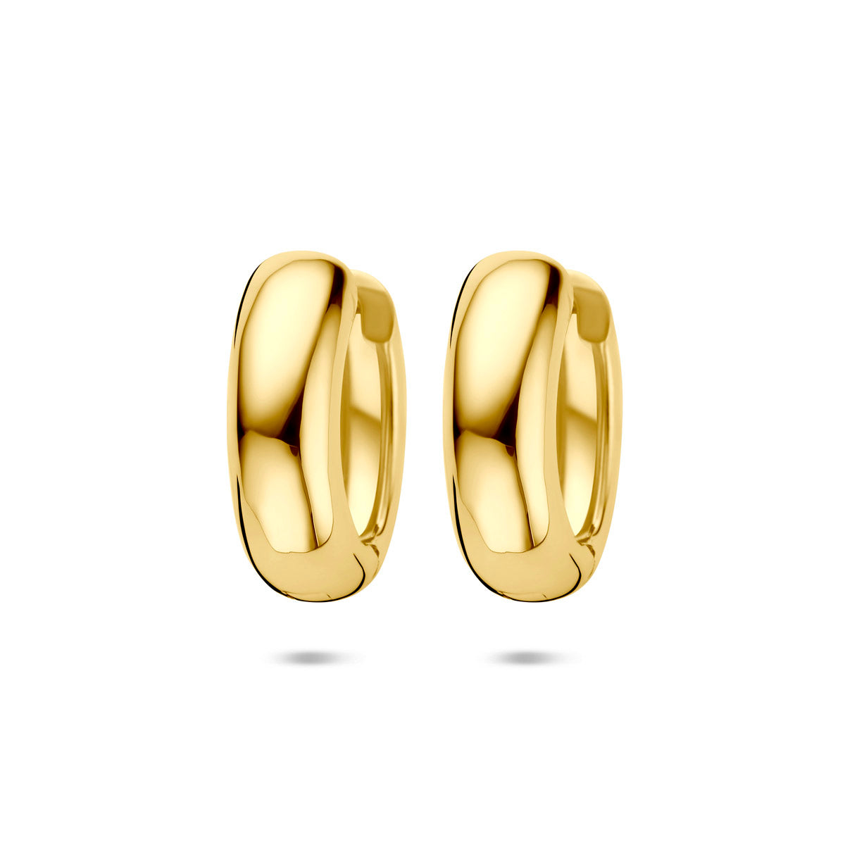 Klappohrringe 20 mm 1 Mikron vergoldet (gelb)