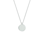 Gravurkette rund 41 + 5 cm Silber rhodiniert
