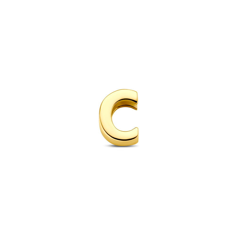 Anhänger Buchstabe 14K Gelbgold