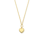 Halskette Herz 41 - 43 - 45 cm 14K Gelbgold