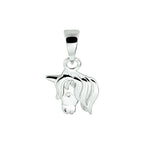Anhänger Einhorn Silber rhodiniert