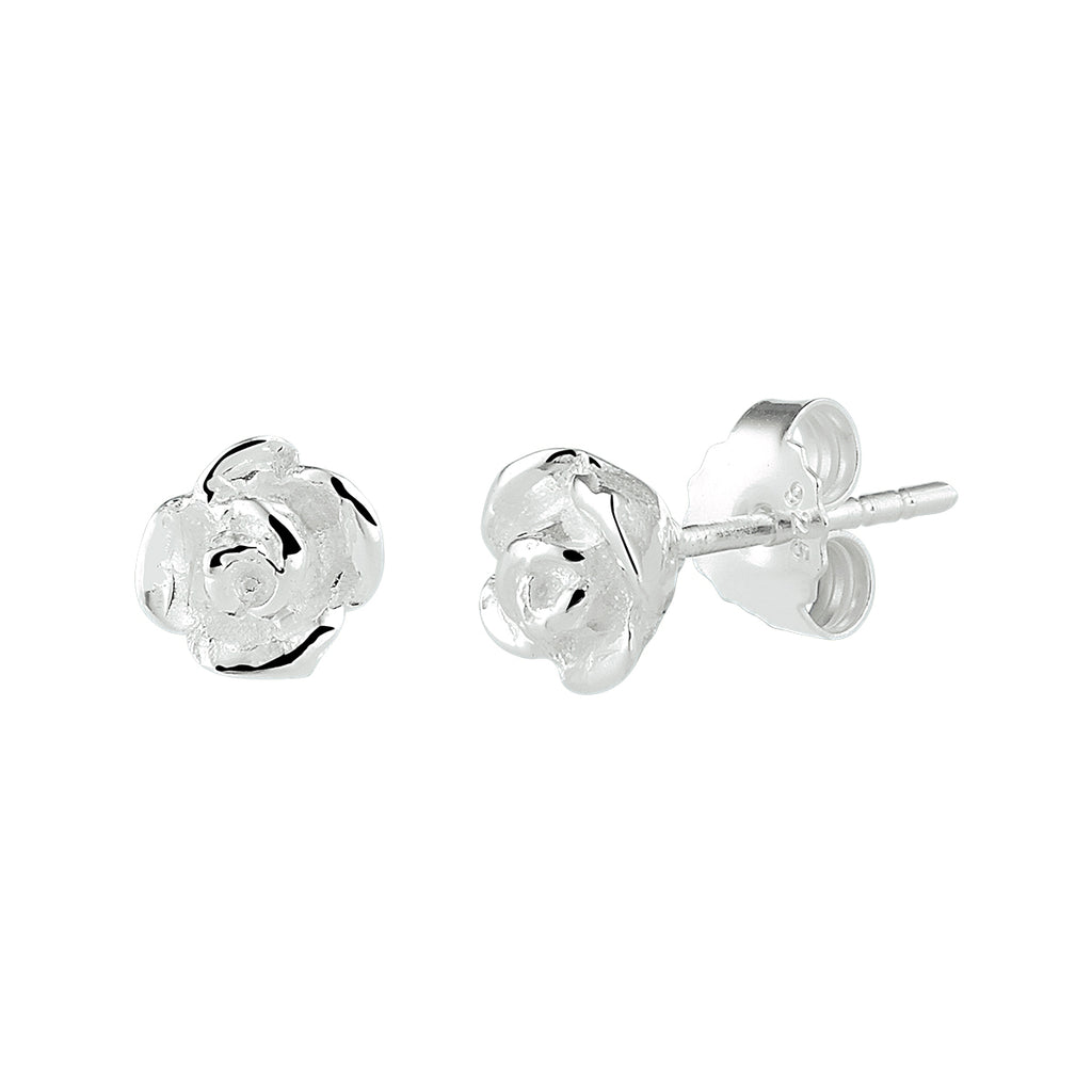 Ohrstecker silberweiß
