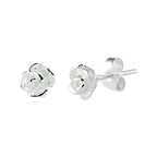 Ohrstecker silberweiß