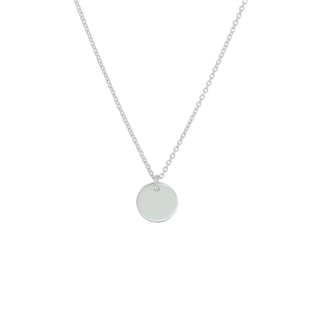 Gravurkette rund 40 + 5 cm Silber rhodiniert