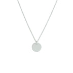 Gravurkette rund 40 + 5 cm Silber rhodiniert