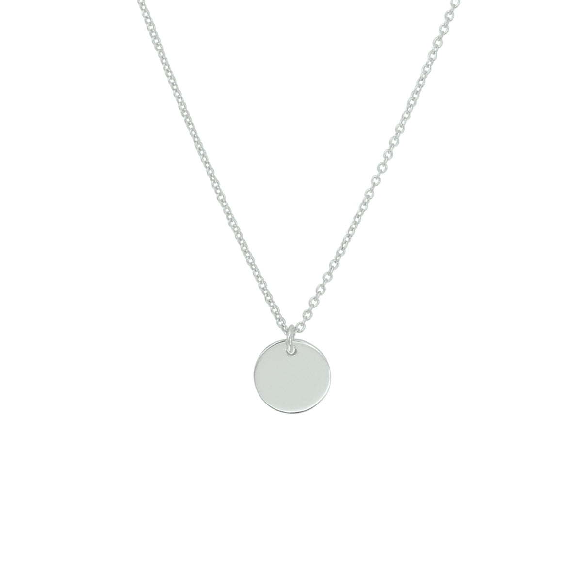 Gravurkette rund 40 + 5 cm Silber rhodiniert