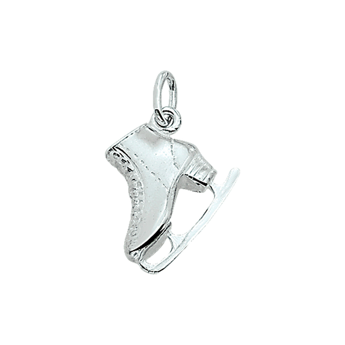 hanger kunstschaats zilver wit
