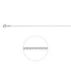 anker rond 0,8 mm 14K witgoud