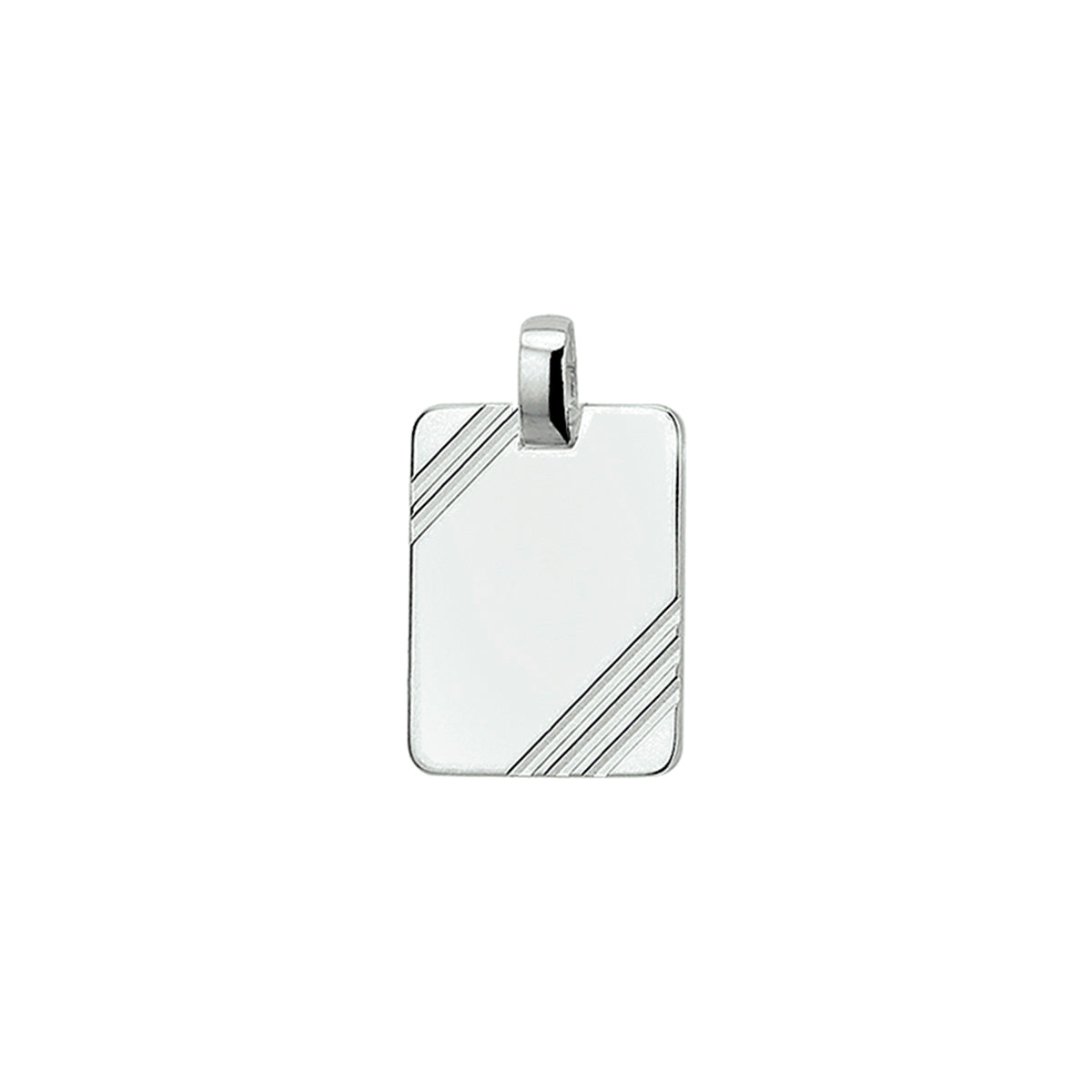 graveerhanger gediamanteerd zilver gerhodineerd
