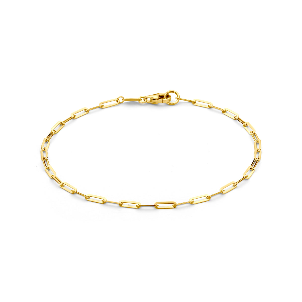 Armband 2 mm 19 cm 14K Gelbgold