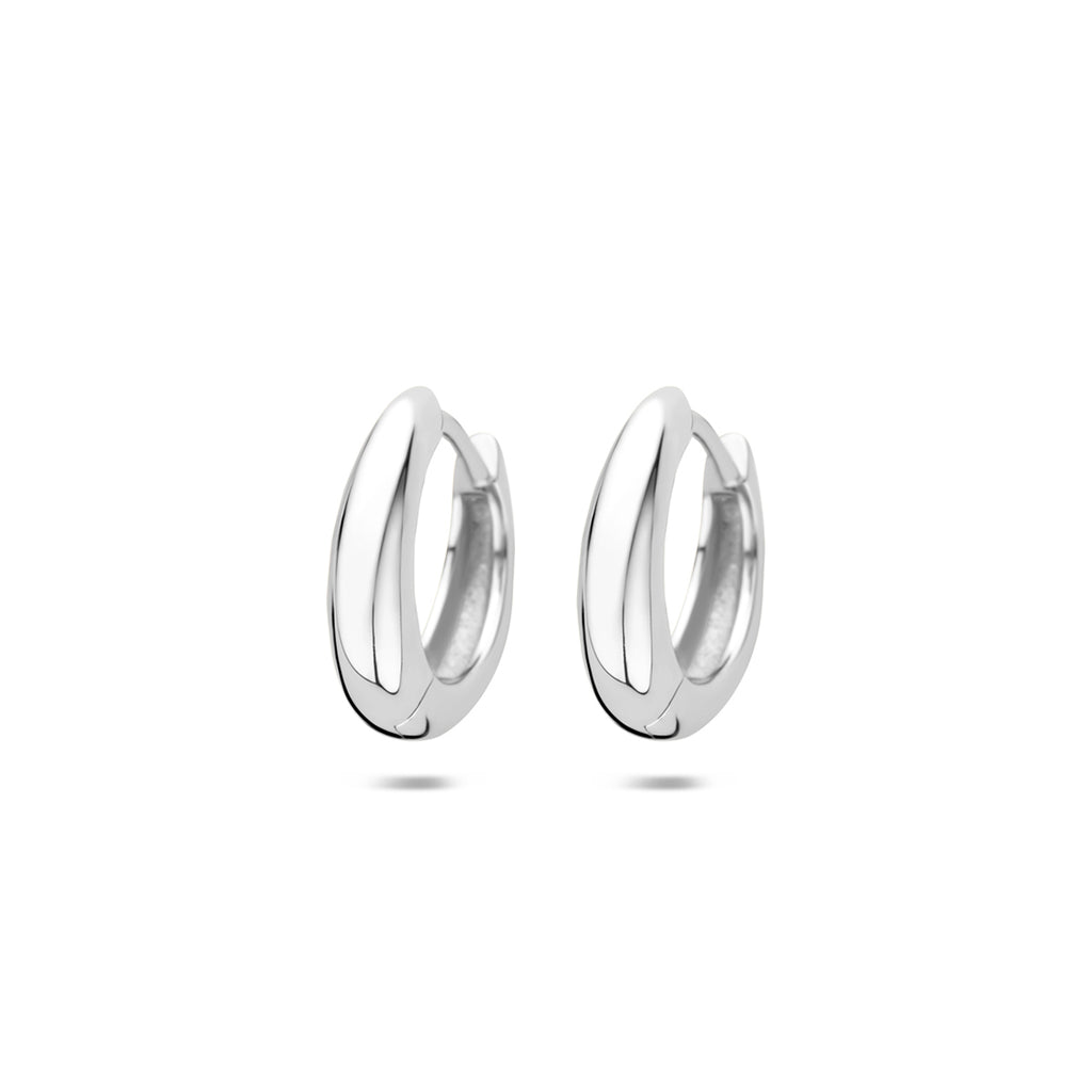 klapoorringen buis 4 mm zilver gerhodineerd