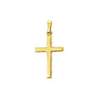 Anhänger Kreuz 14K Gelbgold