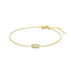 Armband Diamant 0.05ct H SI 15,5 - 17 - 18 cm 14K Gelbgold